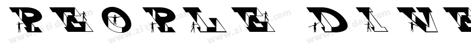 People Diverse字体转换